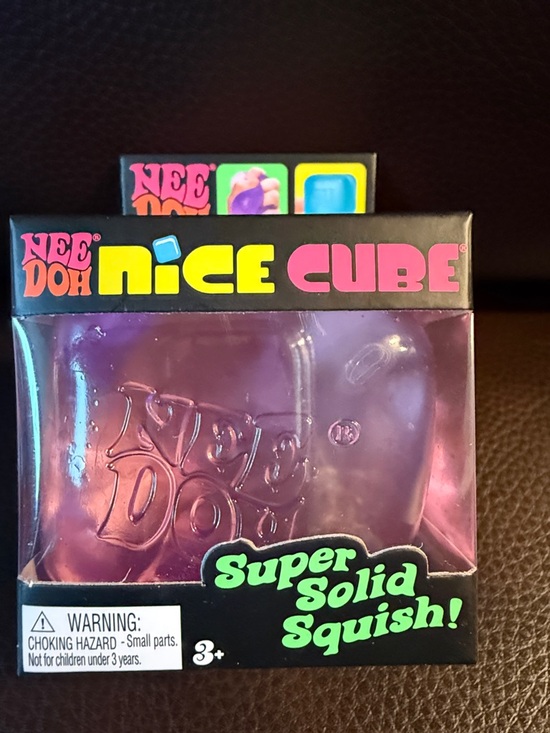 Schylling Other - NeeDoh Nice Cube Purple Super Solid Squish Toy